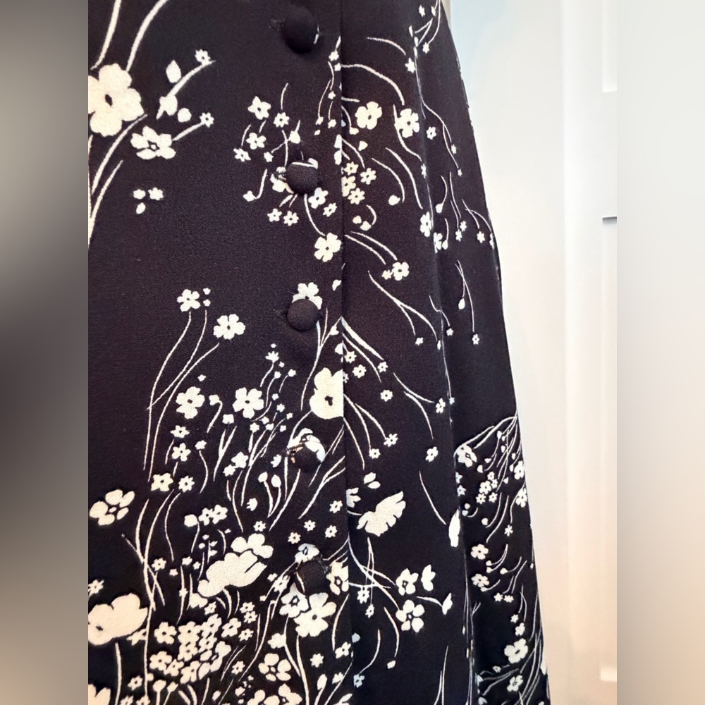 Reformation Mandarin Collar Black Dress -- Super Flattering! - Picture 10 of 14